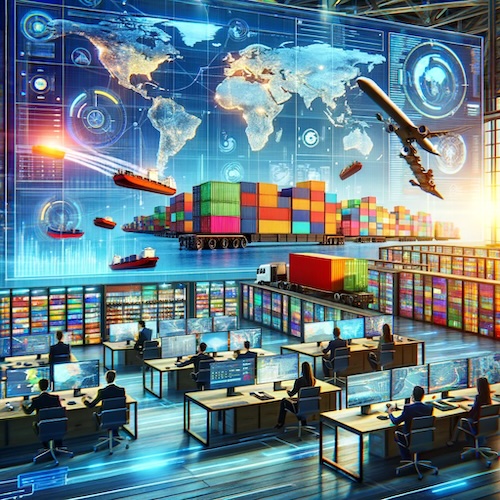 AI Maritime Logistics Interface